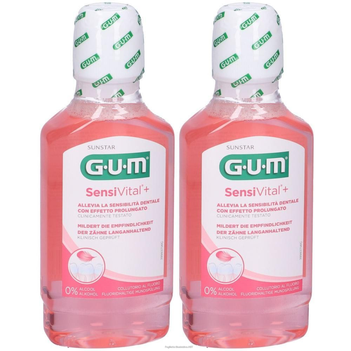 Acquista Online gum sensivital + collutorio 300 ml 2x300 ml e Cerca il miglior prezzo
