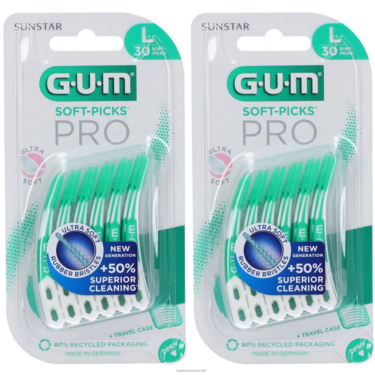 Acquista Online gum soft-picks® pro scovolino interdentale setole morbide taglia l set e Cerca il miglior prezzo