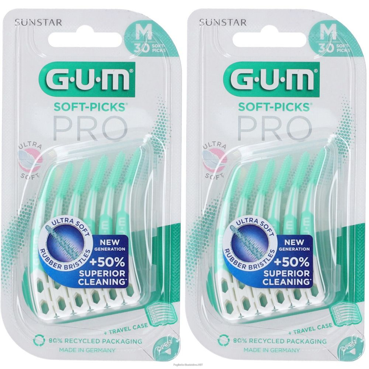 Acquista Online gum soft-picks® pro scovolino interdentale setole morbide taglia m set e Cerca il miglior prezzo