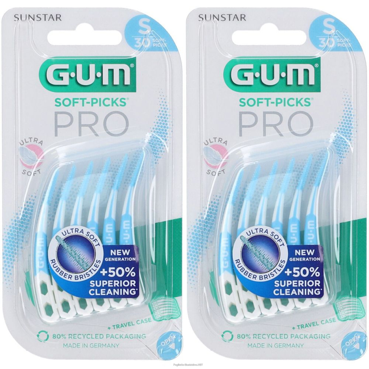 Acquista Online gum soft-picks® pro scovolino interdentale setole morbide taglia s set e Cerca il miglior prezzo