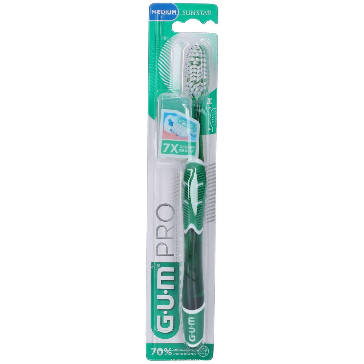 Acquista Online gum® technique® pro medium 4x1 pz spazzolino da denti e Cerca il miglior prezzo