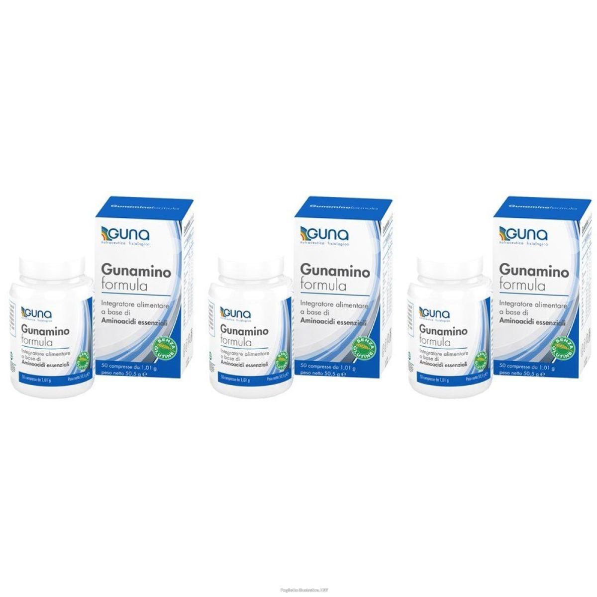 Acquista Online guna gunamino formula 3x50 pz compresse e Cerca il miglior prezzo