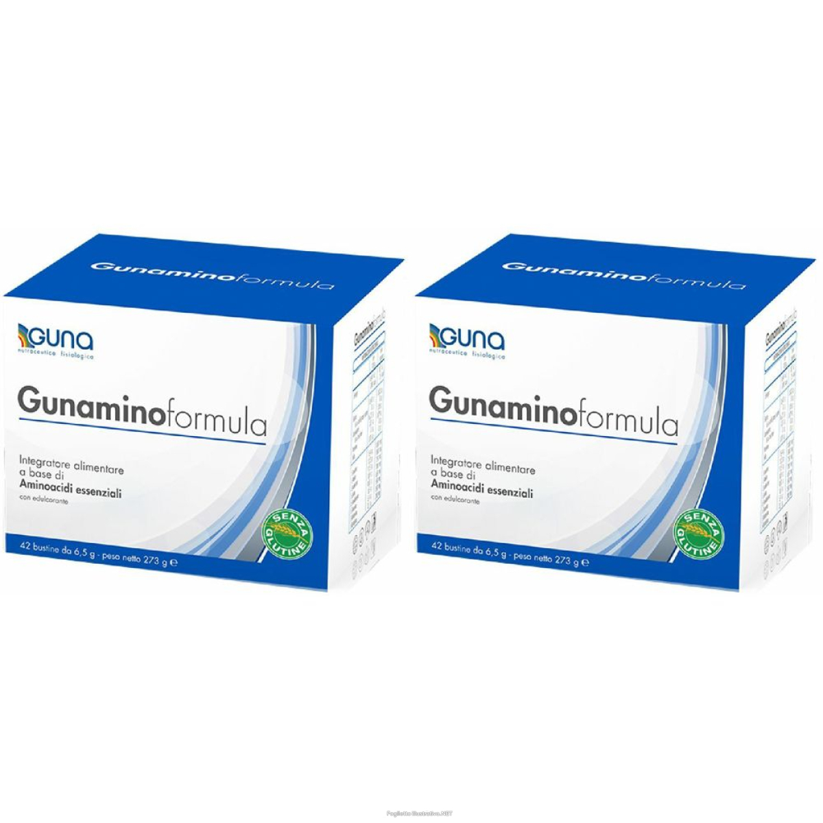 Acquista Online guna gunaminoformula set da 2 2x42 pz bustina e Cerca il miglior prezzo