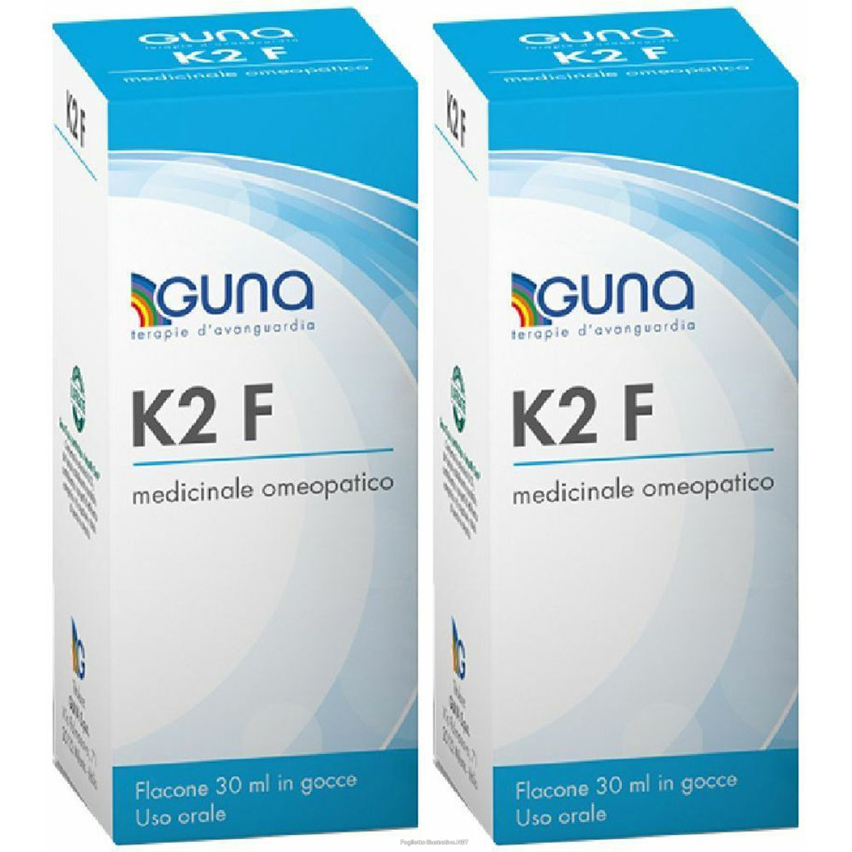 Acquista Online guna k2 f set da 2 2x30 ml gocce e Cerca il miglior prezzo