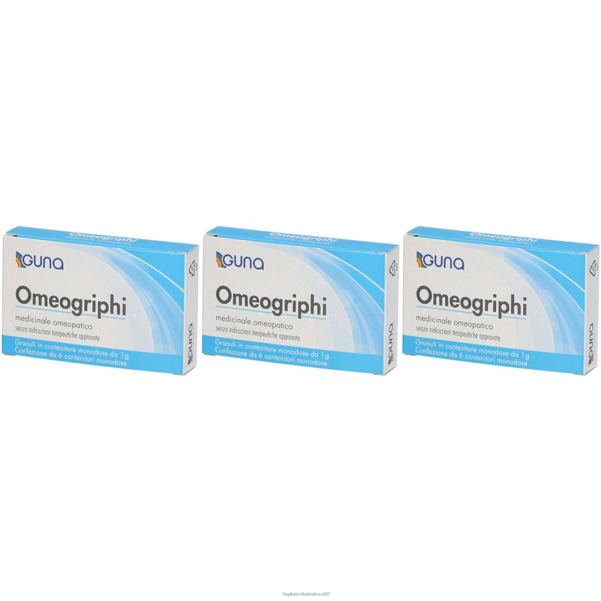 Acquista Online guna omeogriphi set da 3 3x1 g globuli e Cerca il miglior prezzo