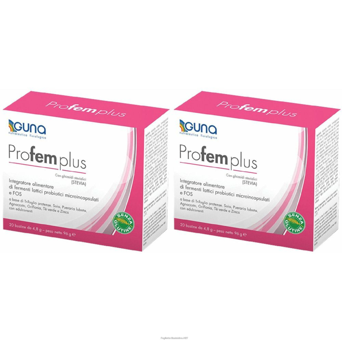 Acquista Online guna profem plus set da 2 2x20 pz bustina e Cerca il miglior prezzo