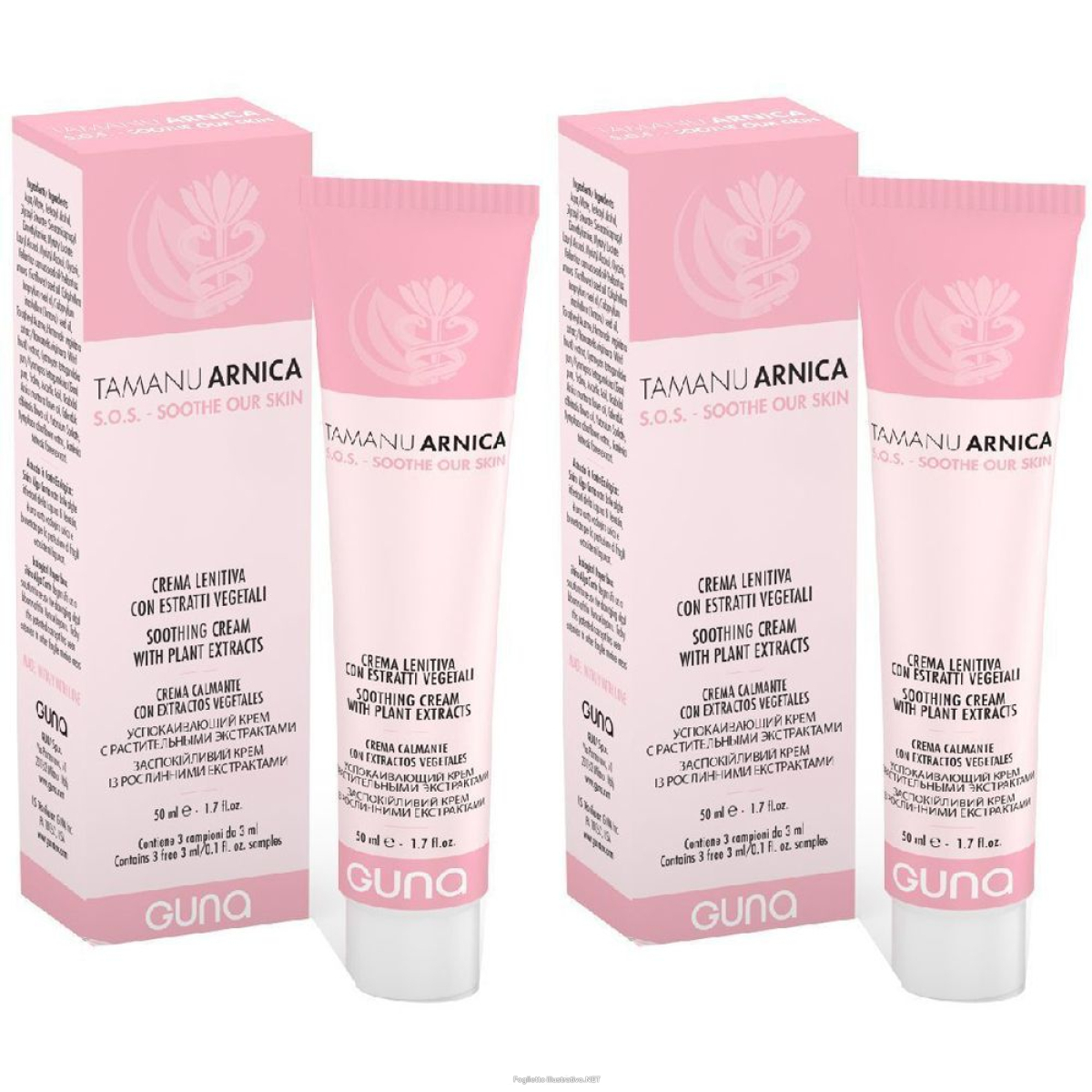 Acquista Online guna tamanu arnica s.o.s. set da 2 2x59 ml crema e Cerca il miglior prezzo