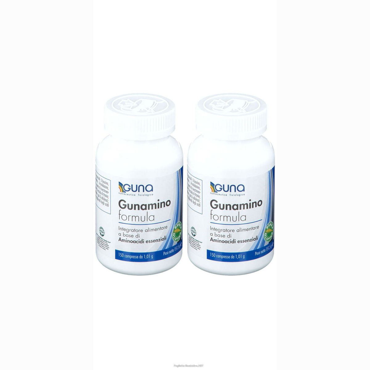Acquista Online gunamino formula 2x150 pz compresse e Cerca il miglior prezzo