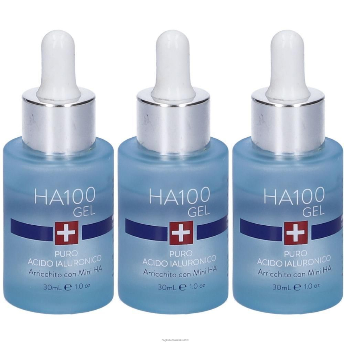 Trova prezzi di ha100 acido ialuronico 100% 3x30 ml e compra online
