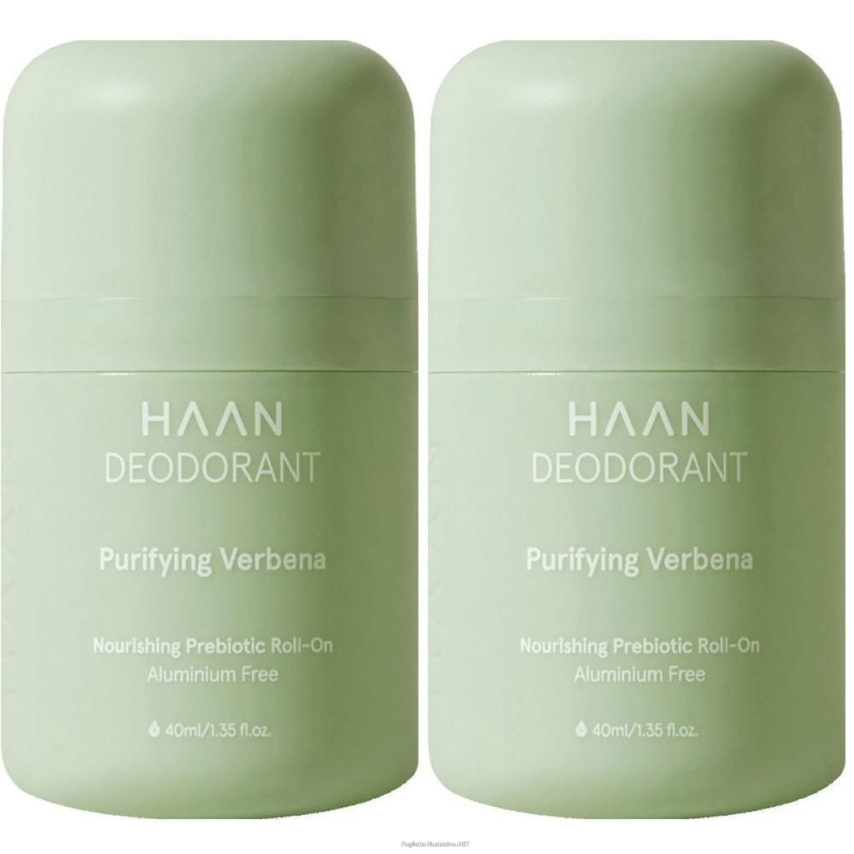 Trova prezzi di haan deodorante roll-on purifying verbena 2x40 ml e compra online