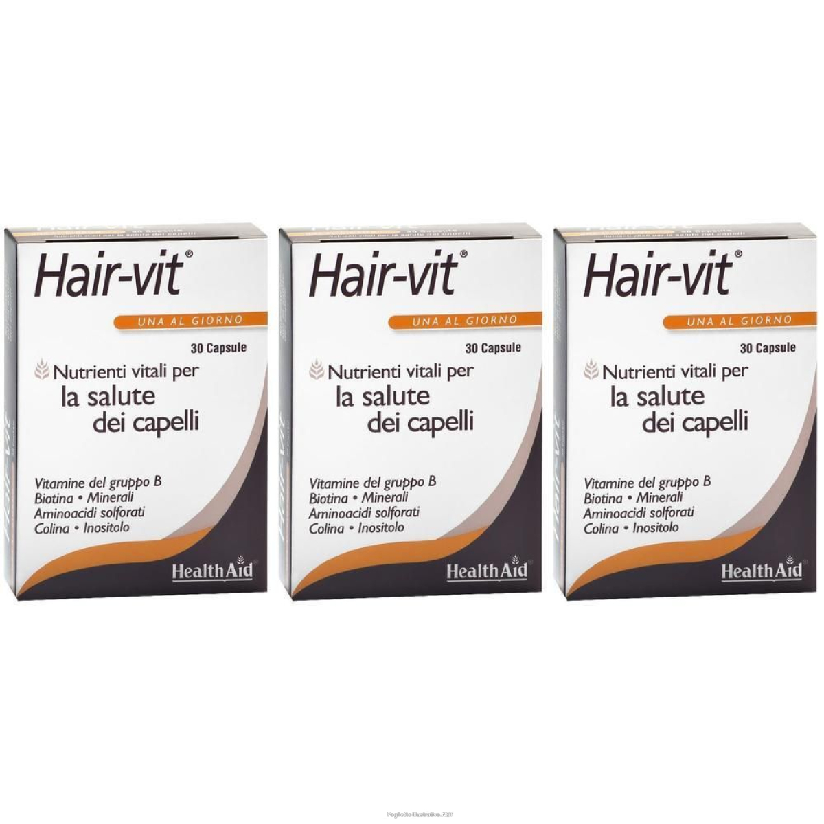 Trova prezzi di hair-vit 30 capsule molli 3x42,9 g e compra online
