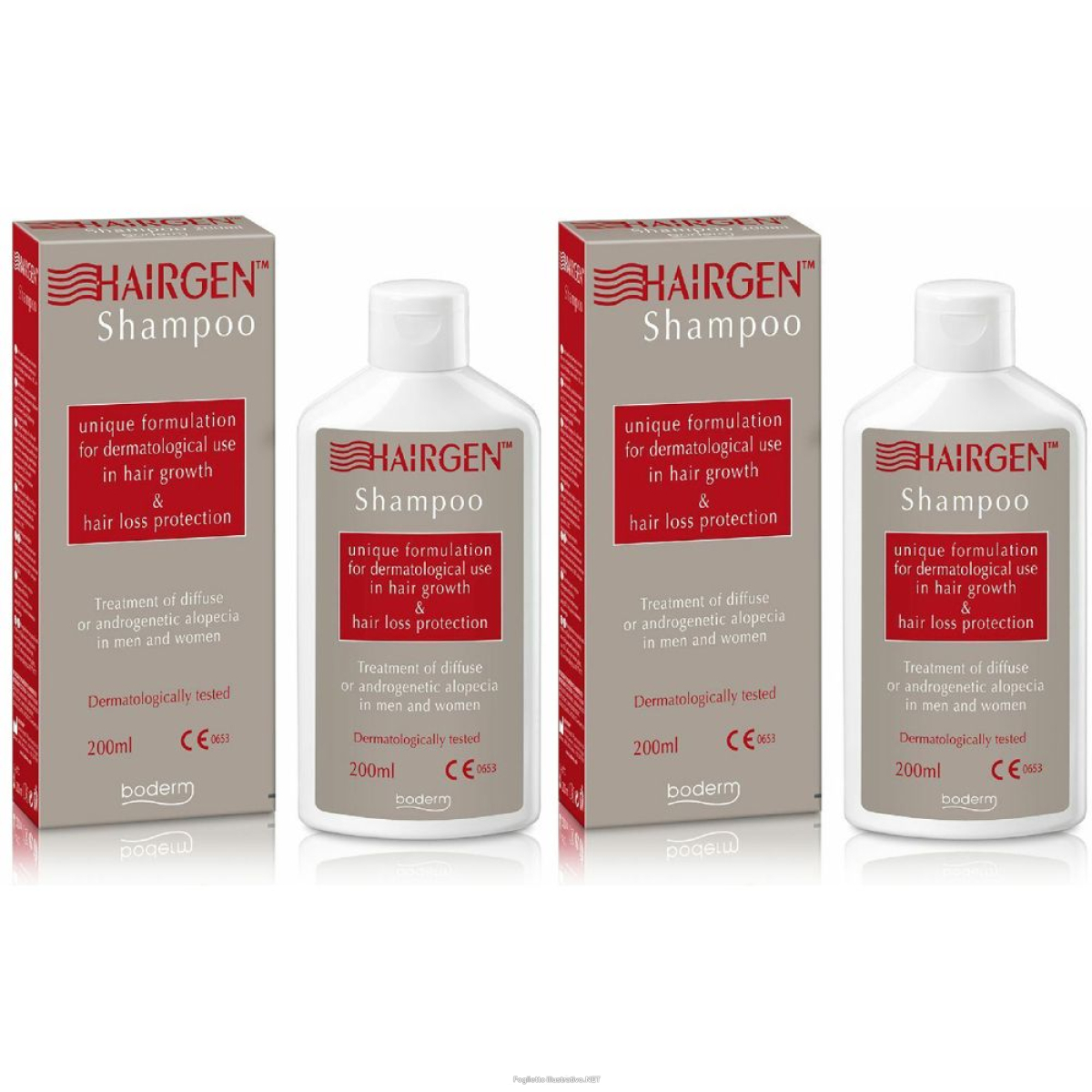 Trova prezzi di hairgen™ shampoo set da 2 2x200 ml e compra online