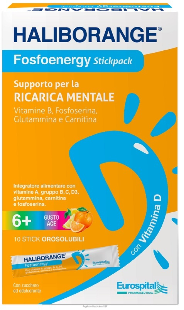Trova prezzi di haliborange fosfoenergy 10 stick gusto ace integratore per il supporto della ricarica mentale e memoria e compra online