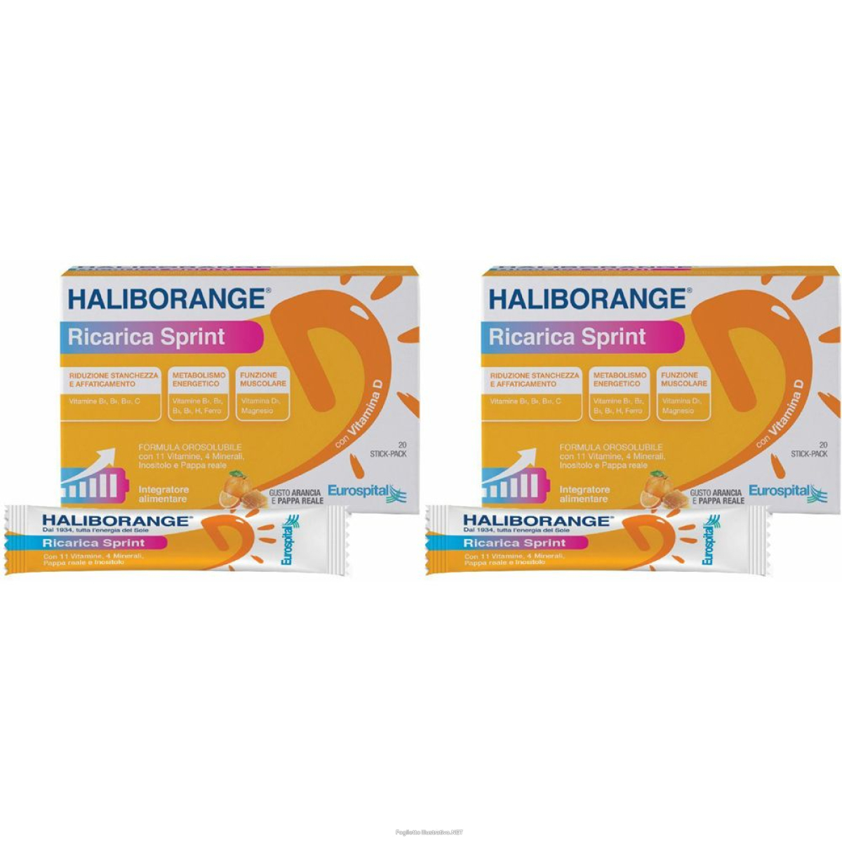 Trova prezzi di haliborange ricarica sprint set da 2 2x40 g polvere per soluzione oral e compra online