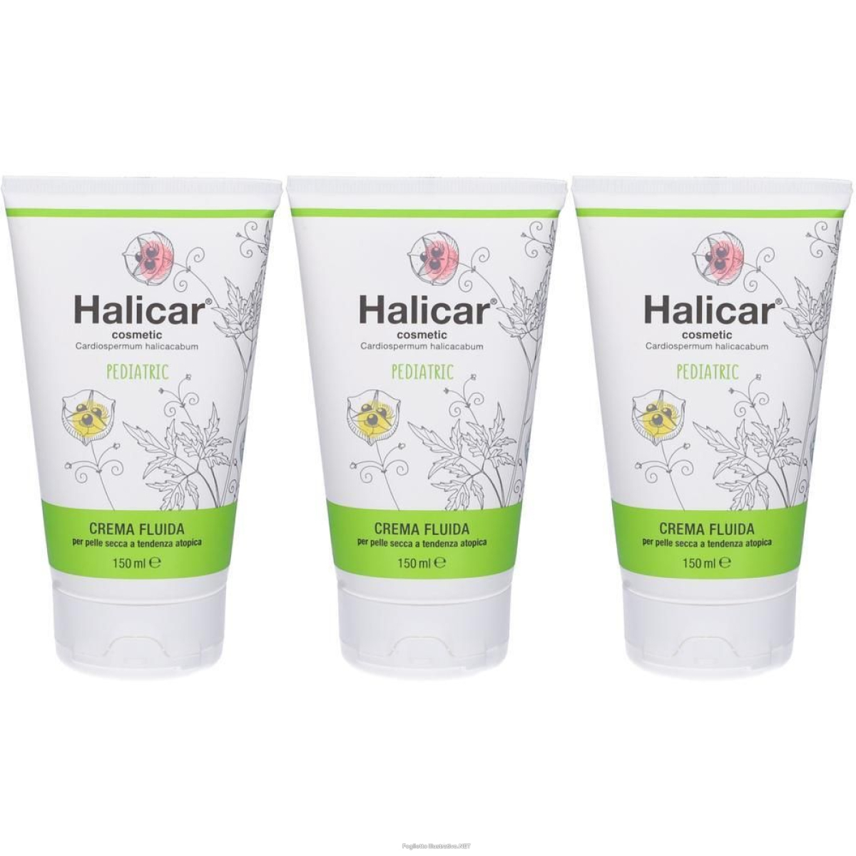 Trova prezzi di halicar crema fluida pediatrica 3x150 ml e compra online
