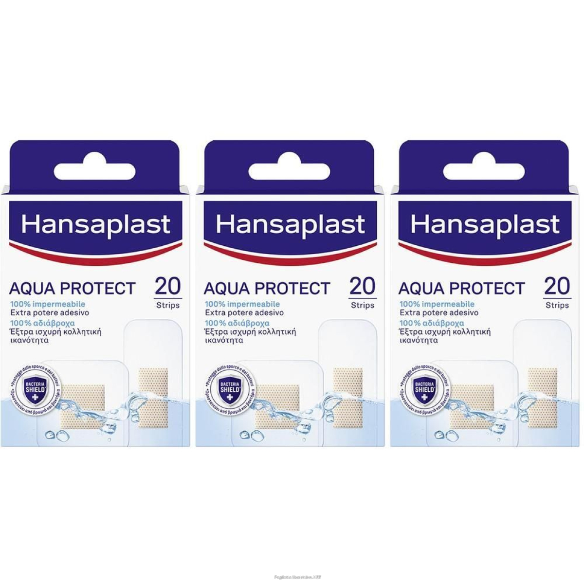 Trova prezzi di hansaplast cerotti aqua protect, impermeabili extra adesivi, 2 e compra online