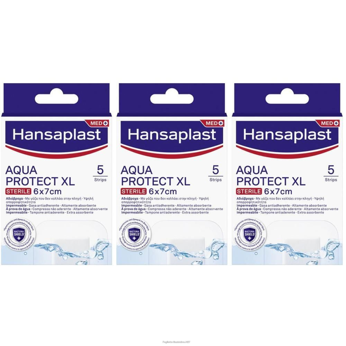 Trova prezzi di hansaplast cerotti aqua protect xl, impermeabili per grandi fe e compra online