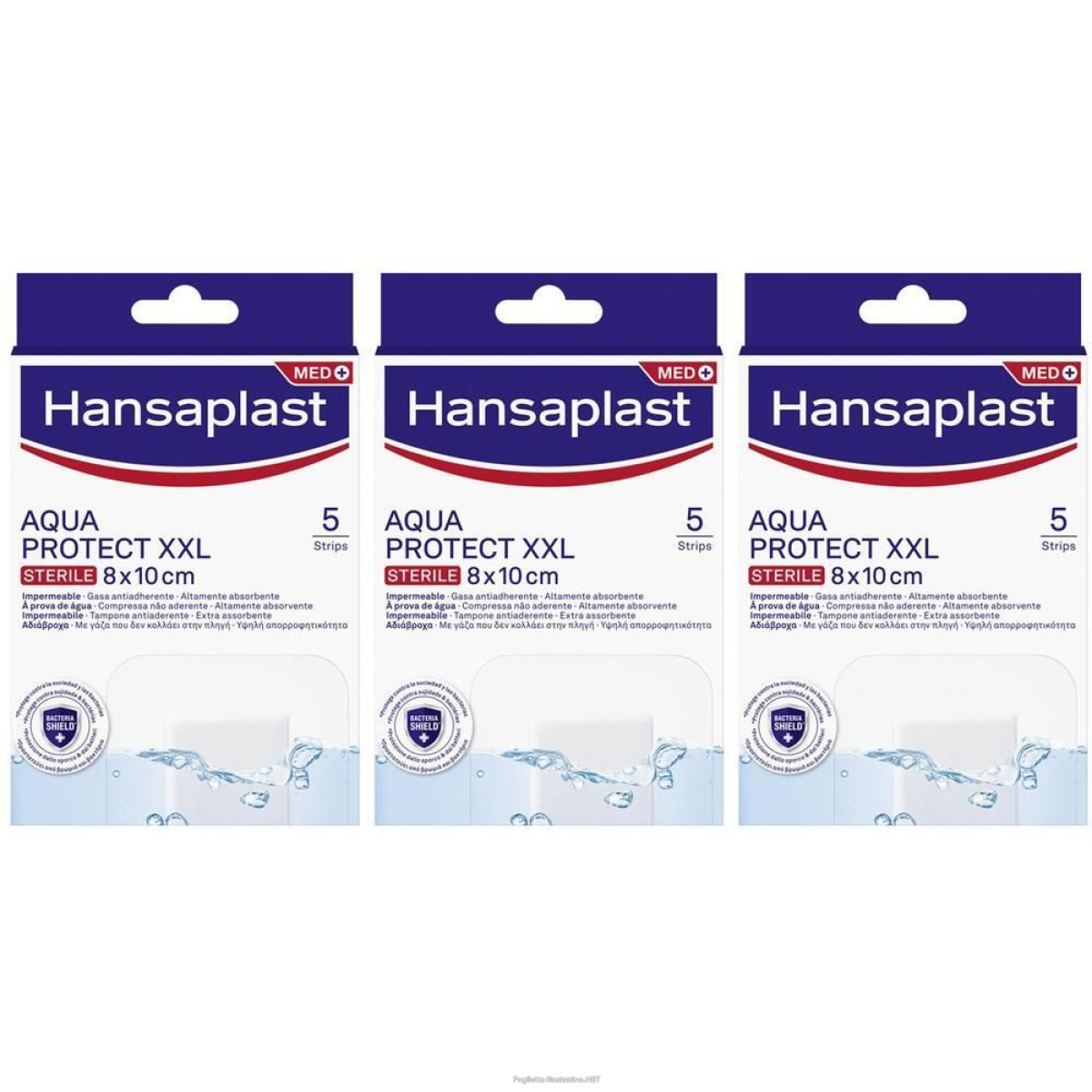 Trova prezzi di hansaplast cerotti aqua protect xxl, impermeabili per grandi f e compra online