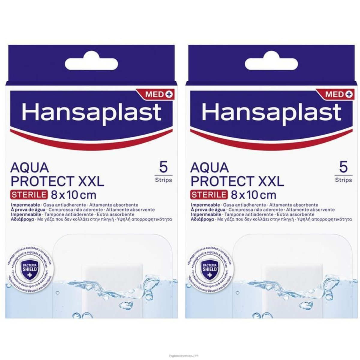 Trova prezzi di hansaplast cerotti aqua protect xxl, impermeabili per grandi f e compra online