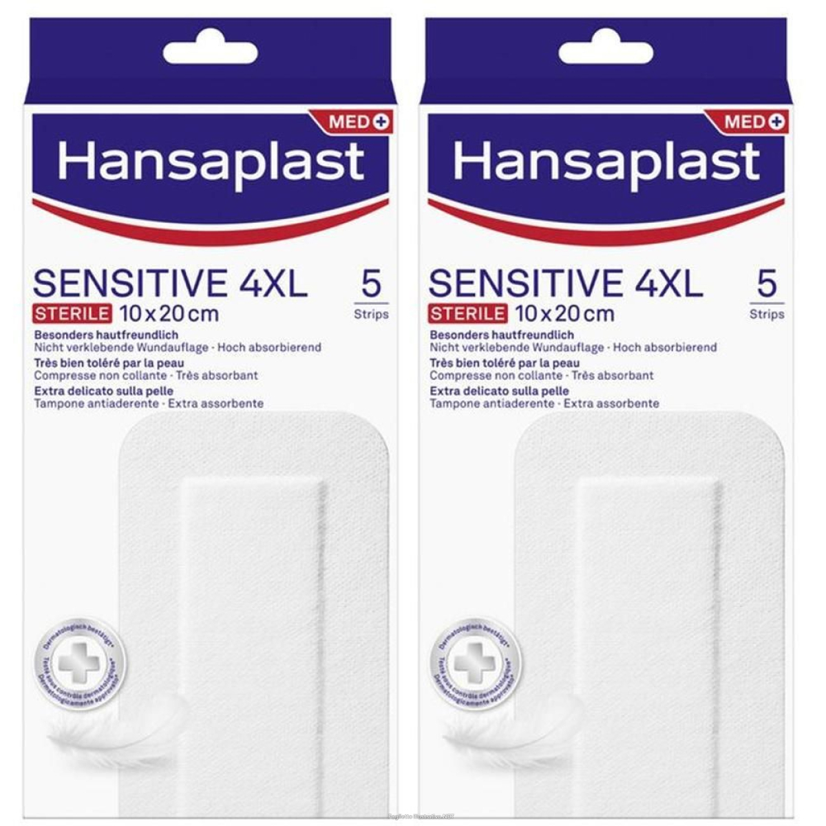 Trova prezzi di hansaplast cerotti sensitive 4xl, medicazione per ferite medio e compra online