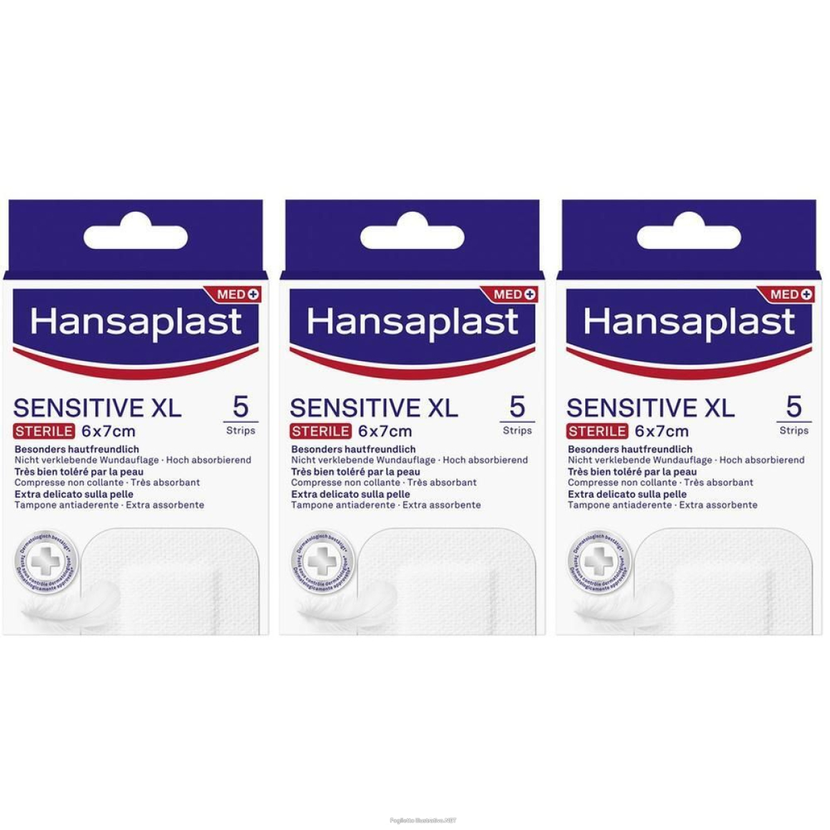 Trova prezzi di hansaplast cerotti sensitive xl, medicazione per ferite medio- e compra online
