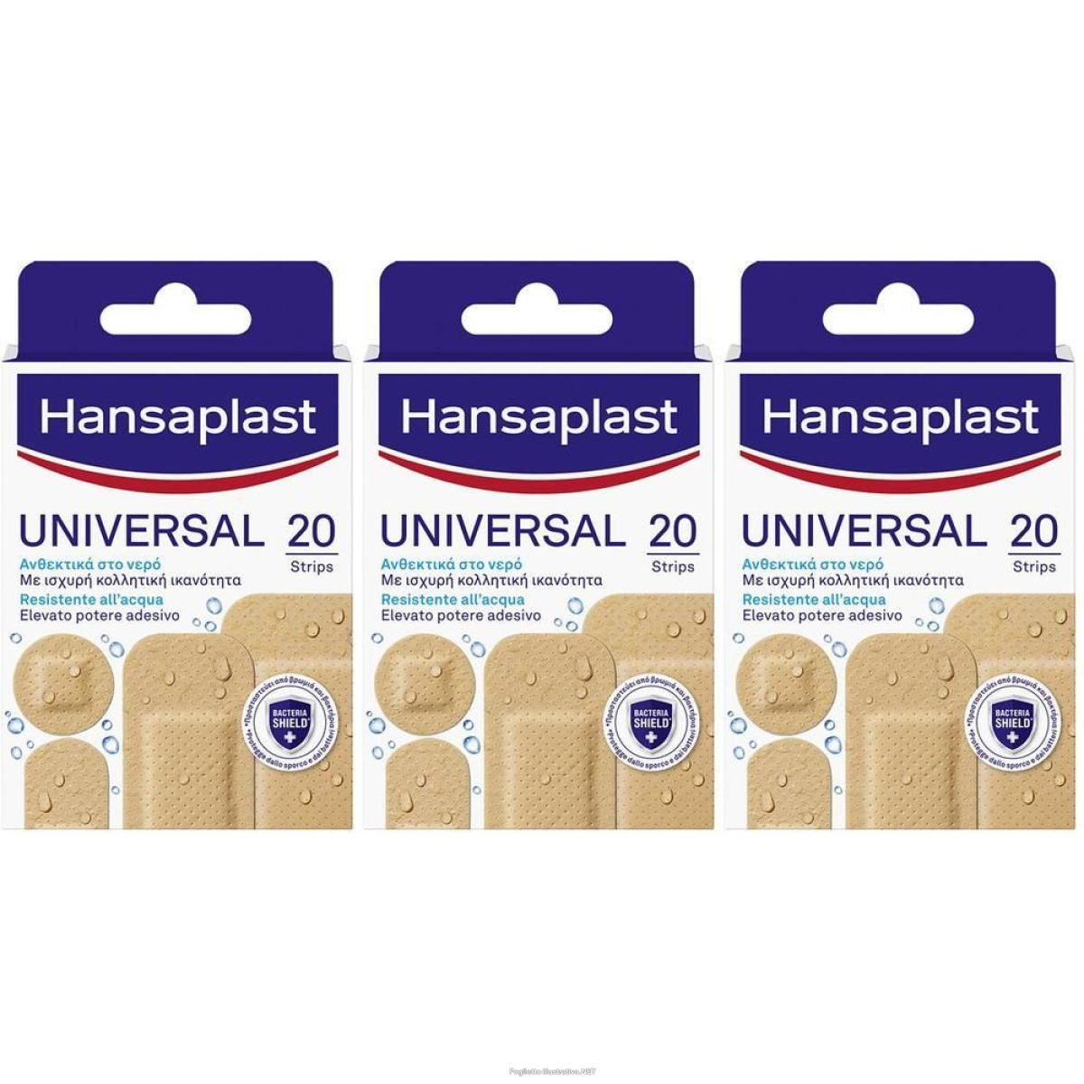 Trova prezzi di hansaplast cerotti universal, impermeabili e traspiranti per tutte le e compra online