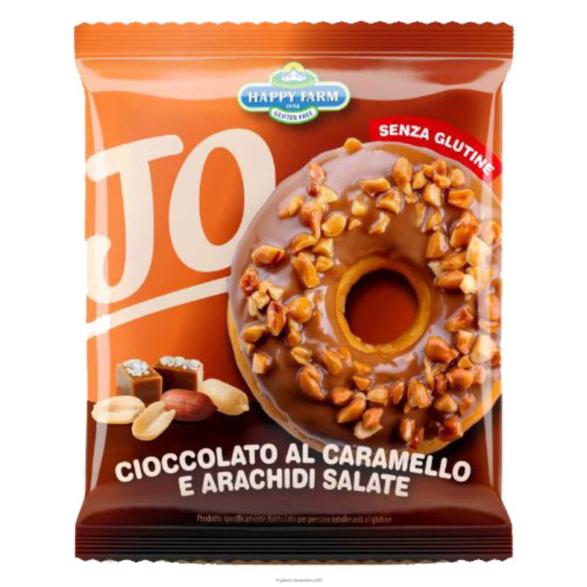 Trova prezzi di happy farm jo ciambella caramello arachidi mono 45 g e compra online