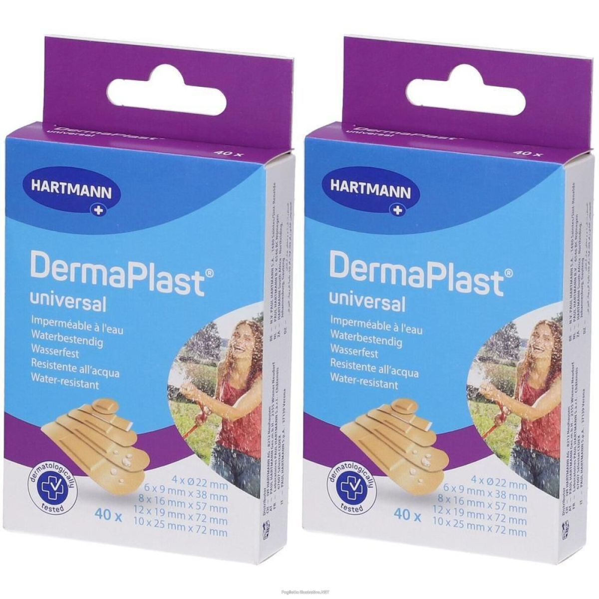 Trova prezzi di hartmann dermaplast® cerotto universale 5 formati 2x40 st e compra online