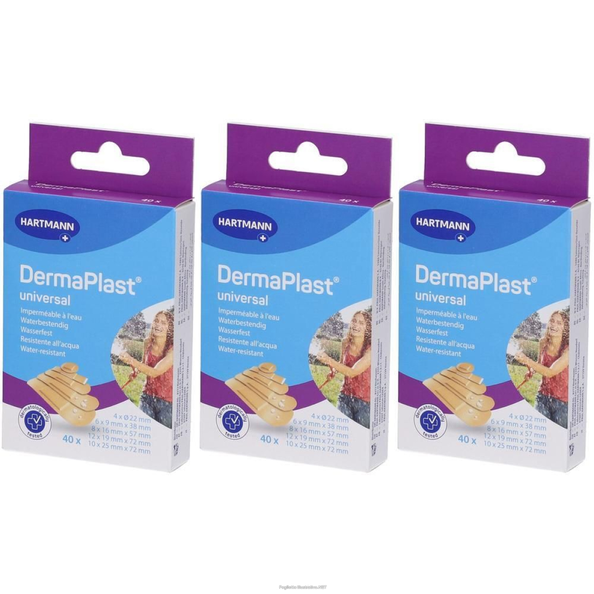 Trova prezzi di hartmann dermaplast® cerotto universale 5 formati 3x40 st e compra online