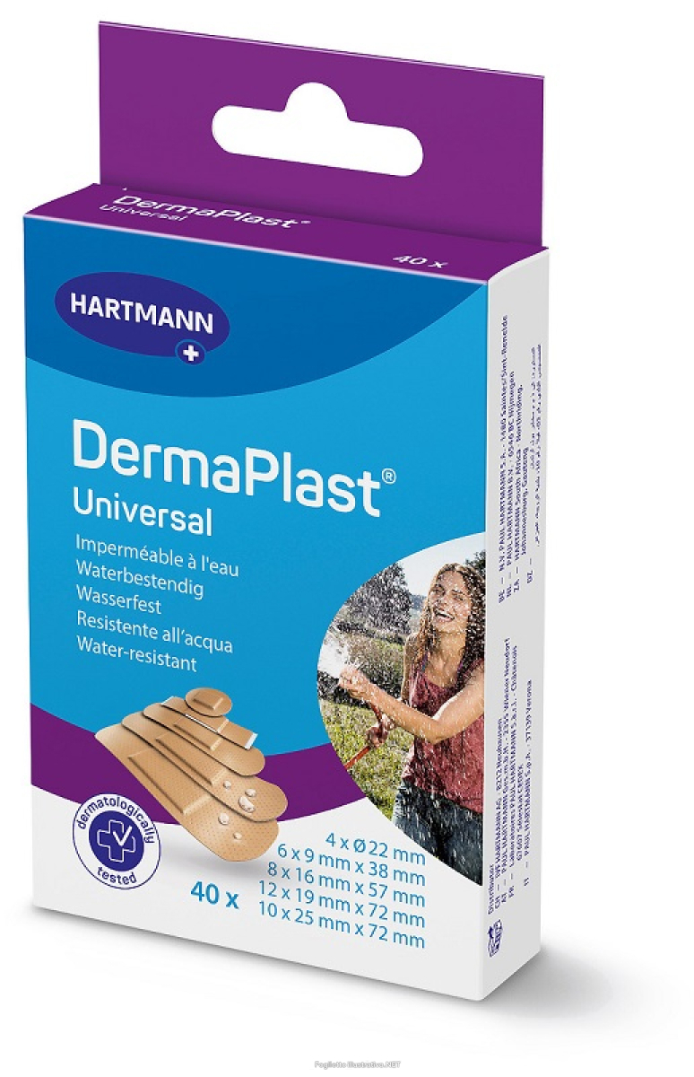 Trova prezzi di hartmann dermaplast® cerotto universale 5 formati 40 pz e compra online
