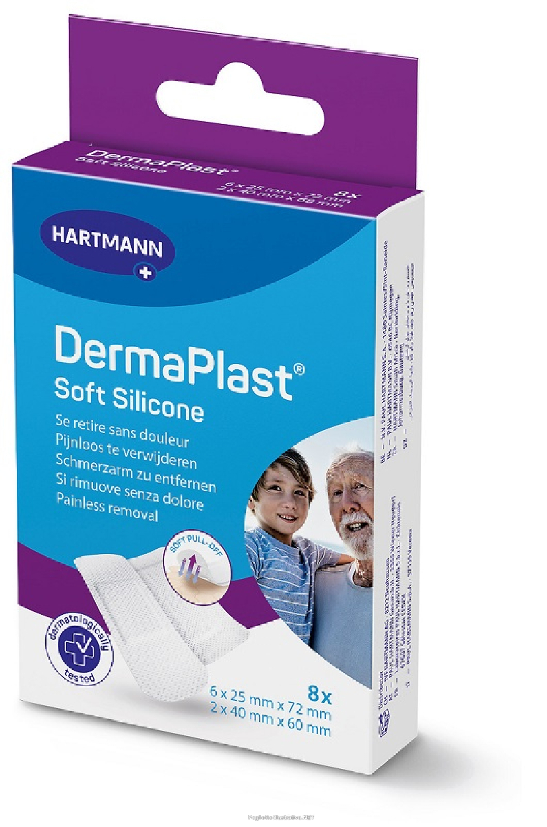 Trova prezzi di hartmann dermaplast® soft silicone cerotti 2 misure 8 pz cerotto e compra online