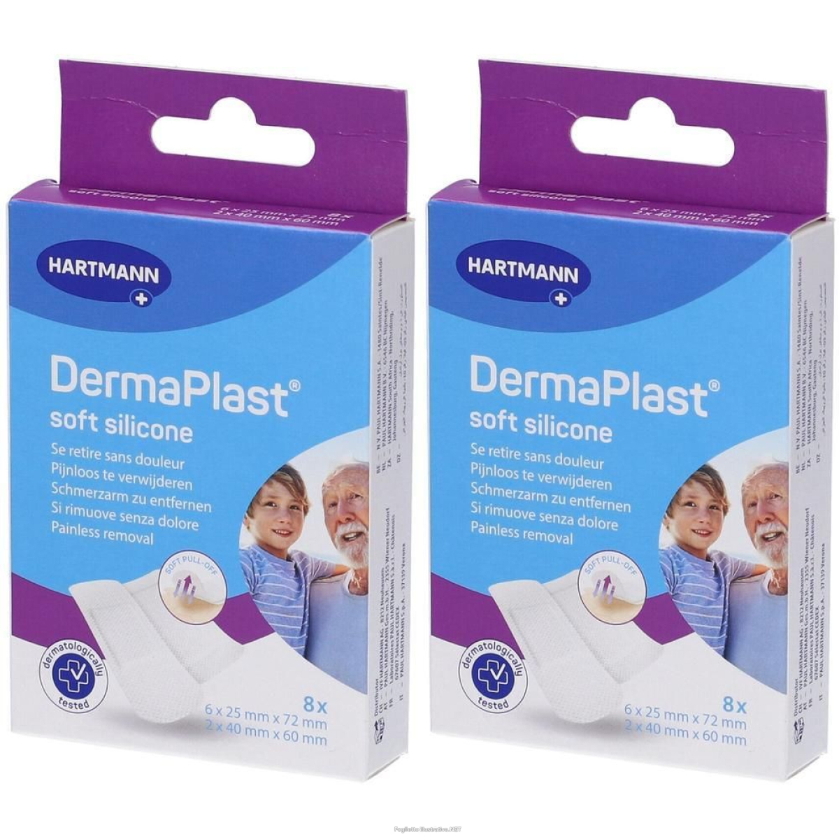 Trova prezzi di hartmann dermaplast® soft silicone cerotti 2 misure 8 st e compra online
