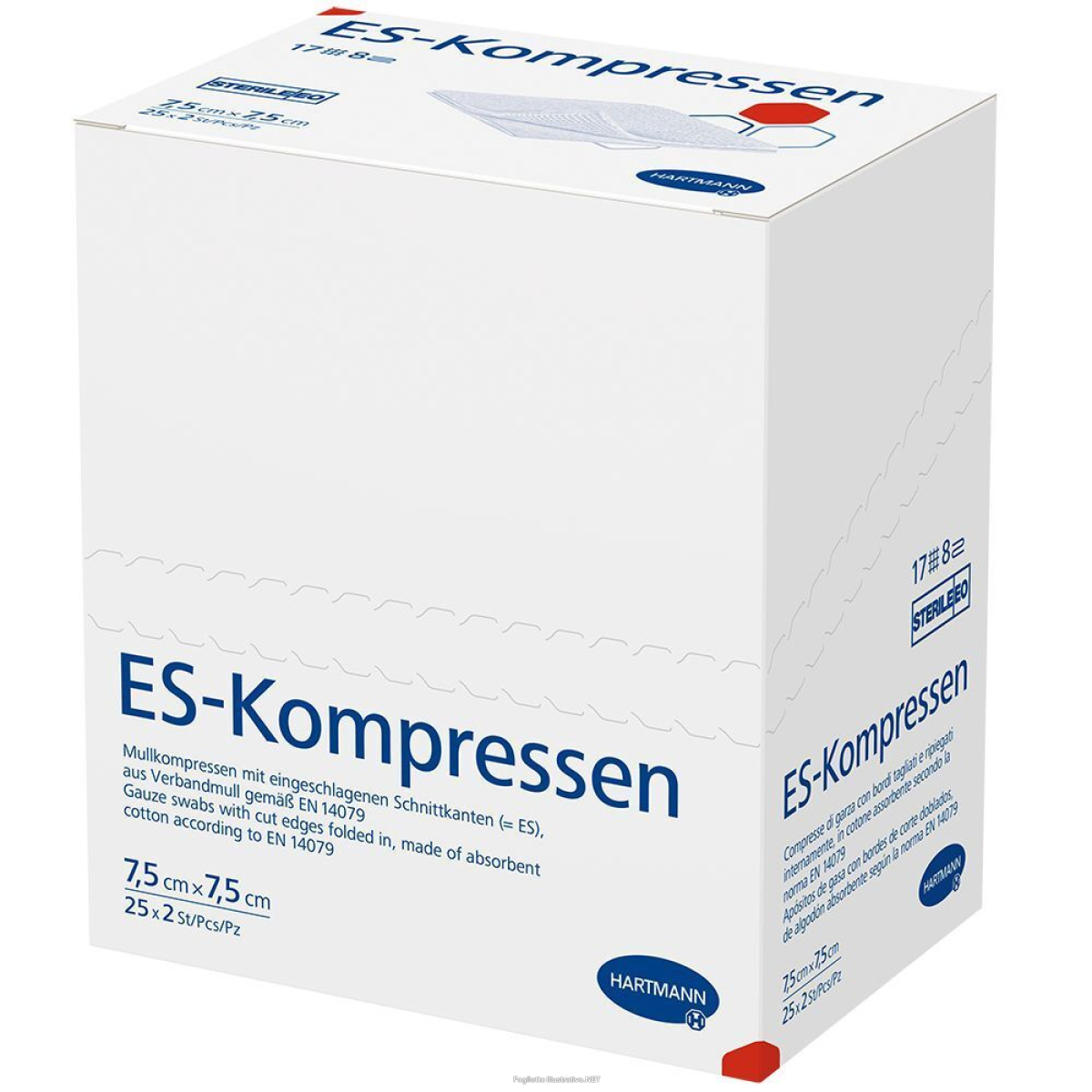 Trova prezzi di hartmann es comprime dimensioni diverse, 8 volte, sterile 25x2 pz comp e compra online