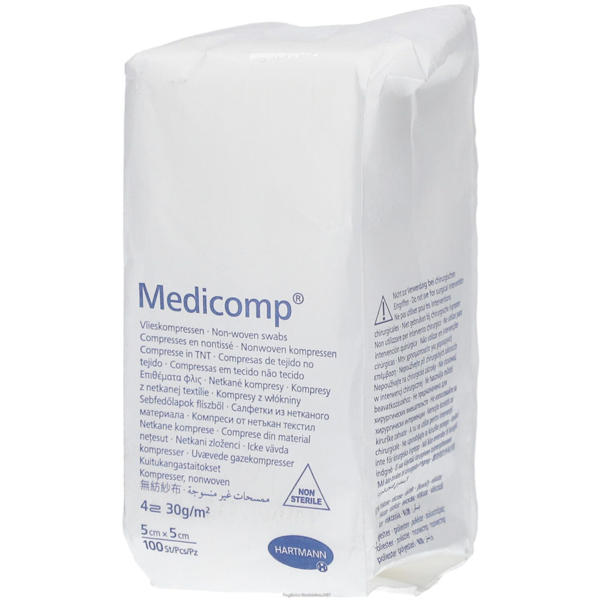 Trova prezzi di hartmann medicomp® 4 strati non sterili 5 x cm 100 pz compresse e compra online