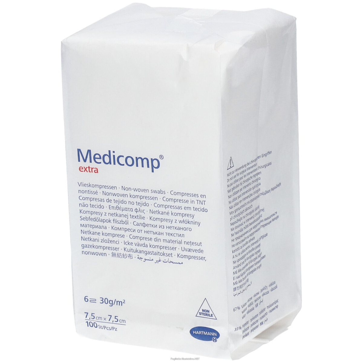 Trova prezzi di hartmann medicomp® 6 strati non sterili 7,5 x cm 100 pz compresse e compra online