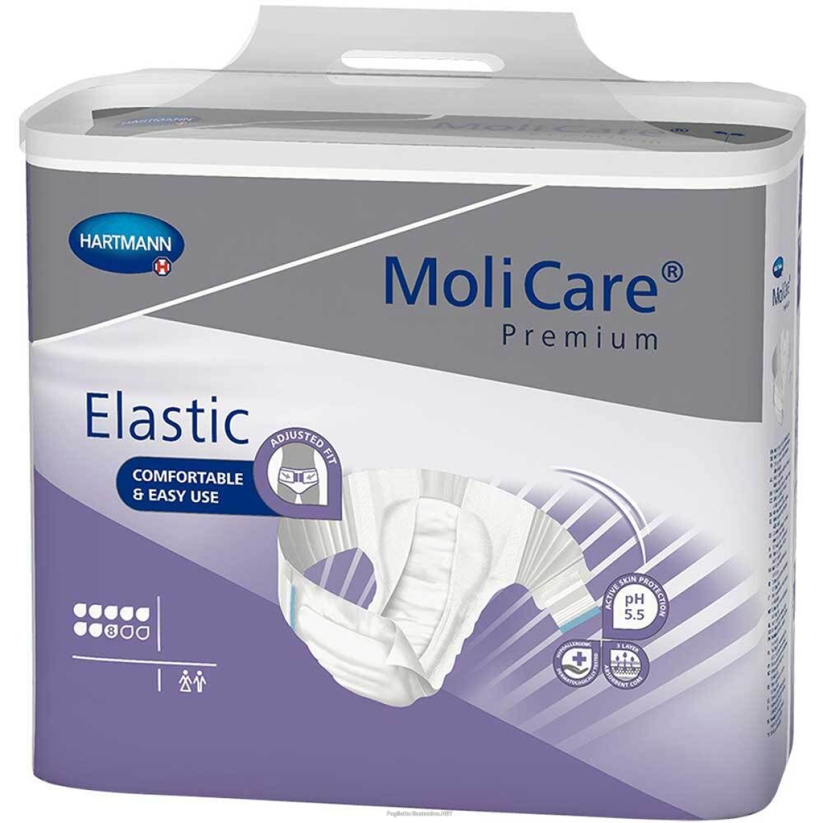 Trova prezzi di hartmann molicare® premium elastic, 8 gocce - size s -xl 24 pz pantalo e compra online