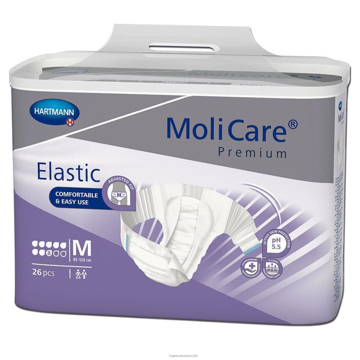 Trova prezzi di hartmann molicare® premium elastic, 8 gocce - size s -xl 26 pz pantalo e compra online