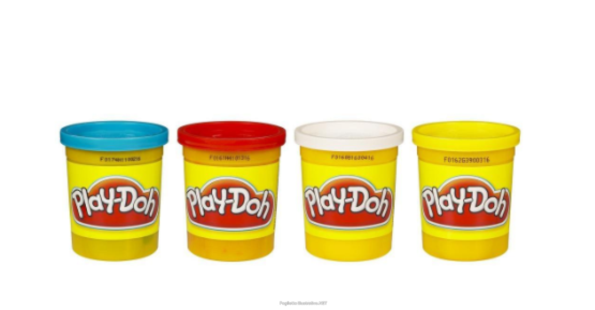 Trova prezzi di hasbro play-doh - set 4 vasetti di pasta da modellare colorata e compra online