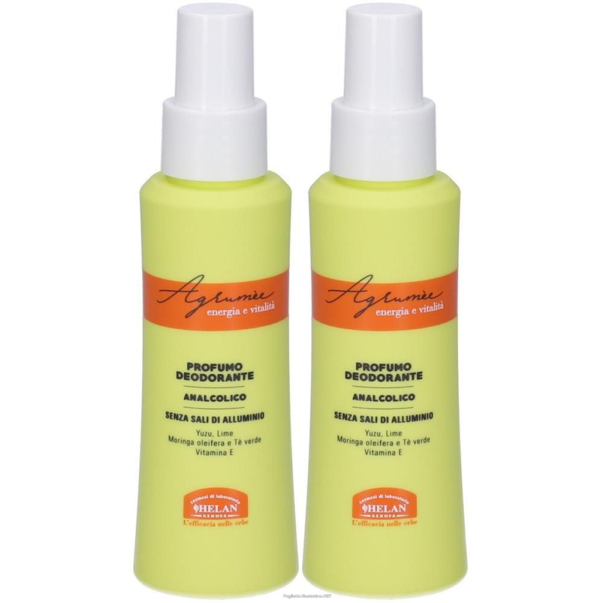 Trova prezzi di helan agrumee profumo deodorante analcolico 2x100 ml e compra online