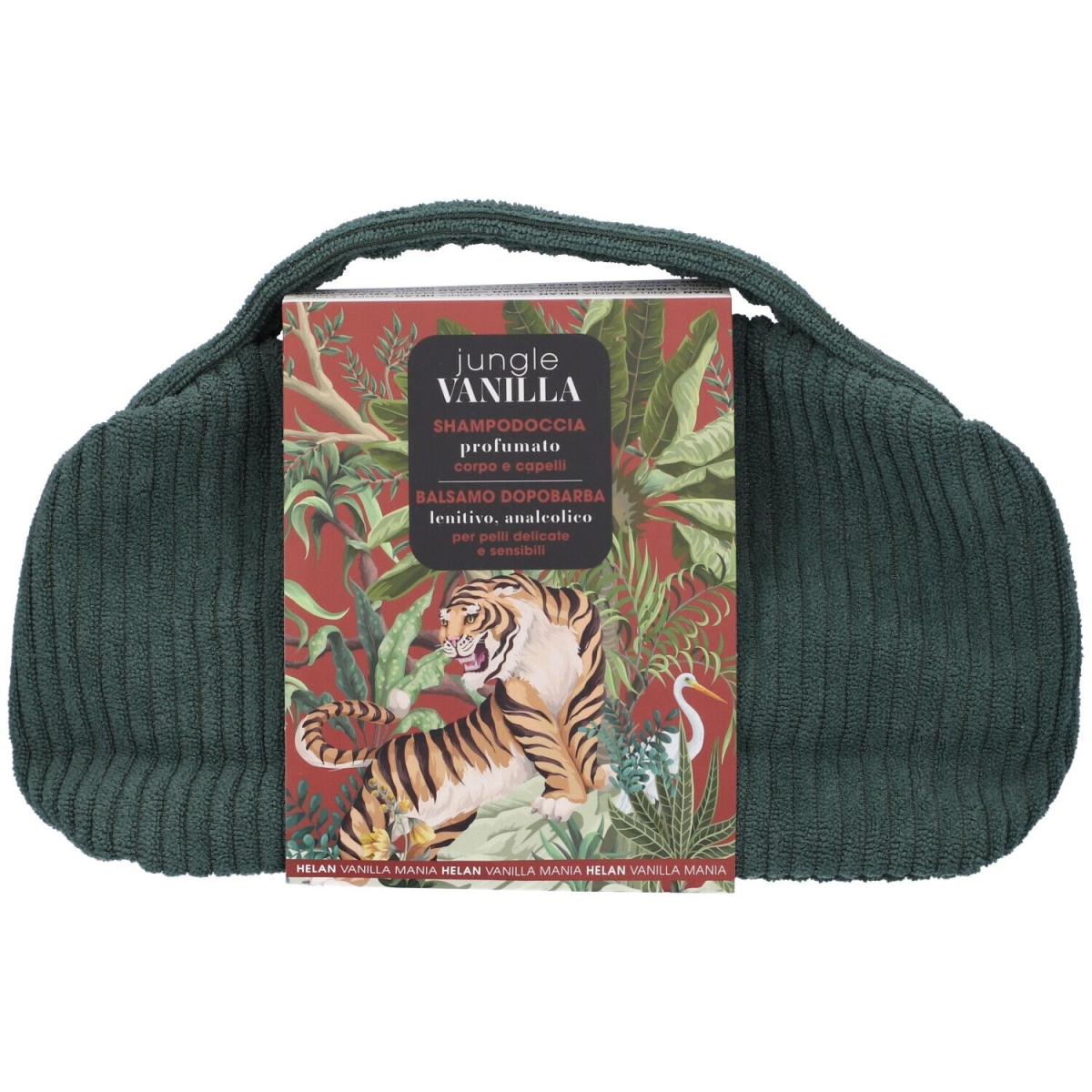 Trova prezzi di Helan beauty pochette jungle vanilla shampoo doccia + balsamo dopobarb e compra online