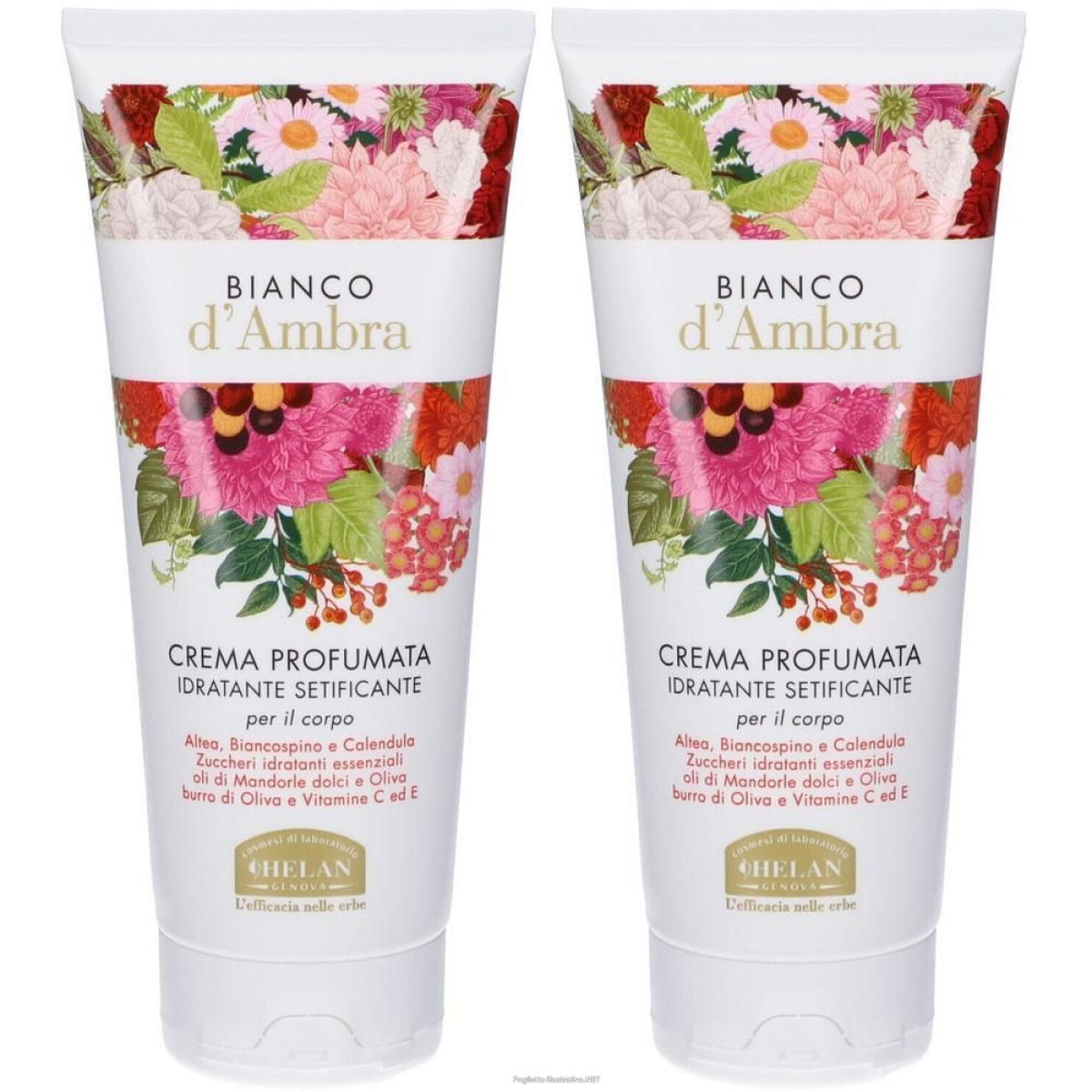 Trova prezzi di helan bianco d'ambra crema profumata 2x200 ml e compra online