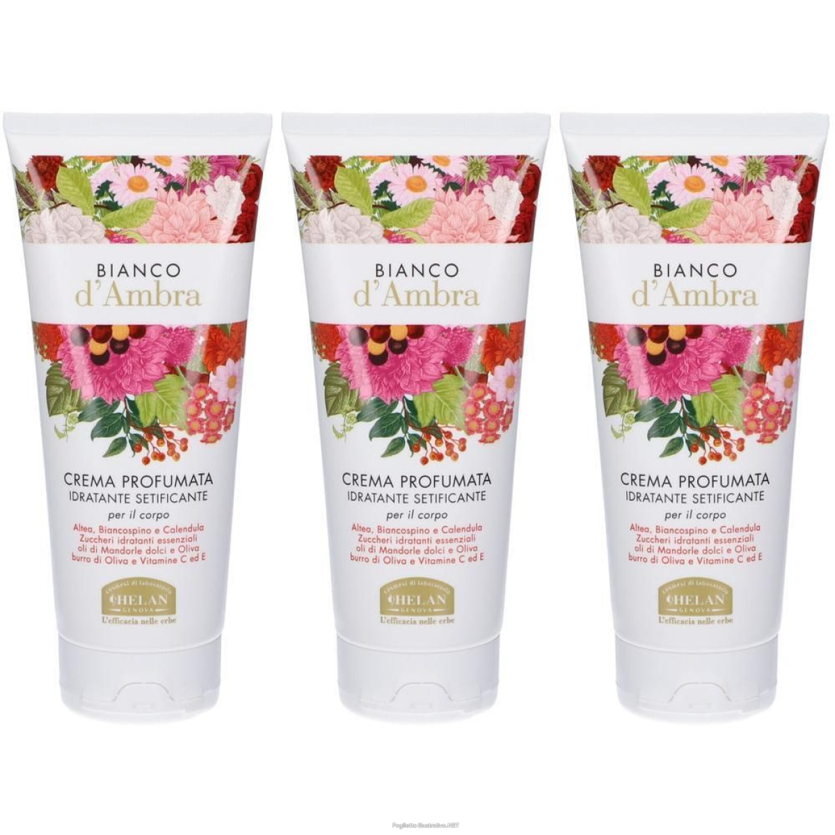 Trova prezzi di helan bianco d'ambra crema profumata 3x200 ml e compra online