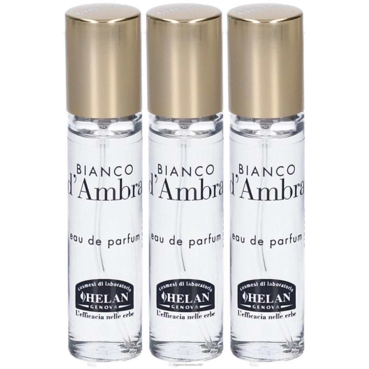 Trova prezzi di helan bianco d'ambra eau de parfum 3x10 ml e compra online