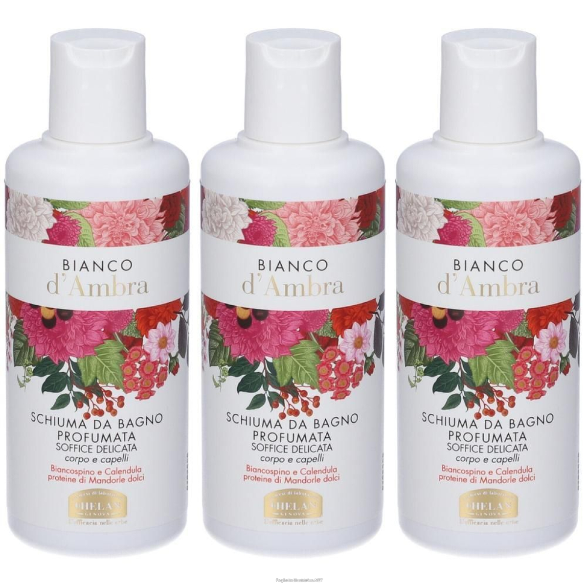 Trova prezzi di helan bianco d'ambra schiuma da bagno profumata 200 ml e compra online