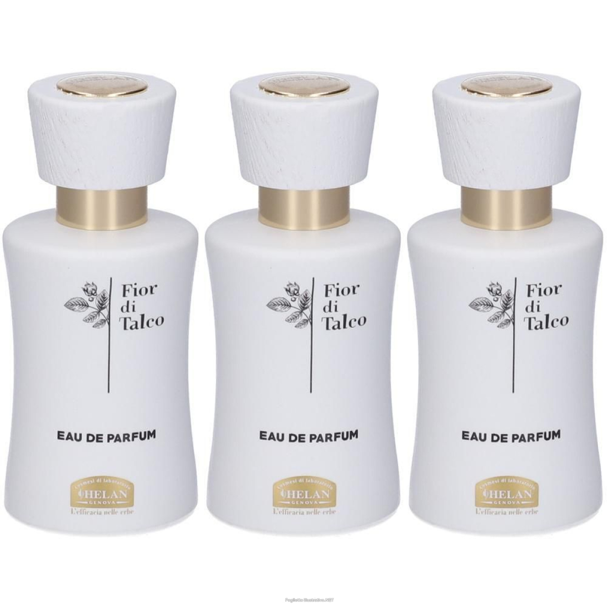 Trova prezzi di helan fior di talco eau de parfum 3x50 ml e compra online
