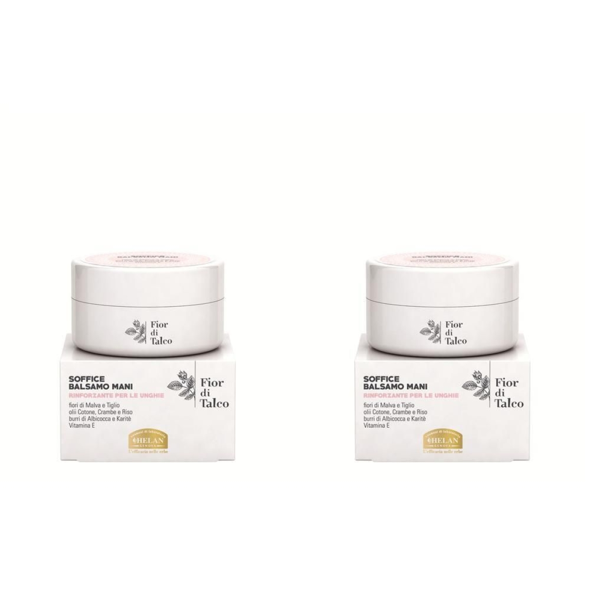 Trova prezzi di Helan fior di talco soffice balsamo mani 50 ml 2x50 ml e compra online