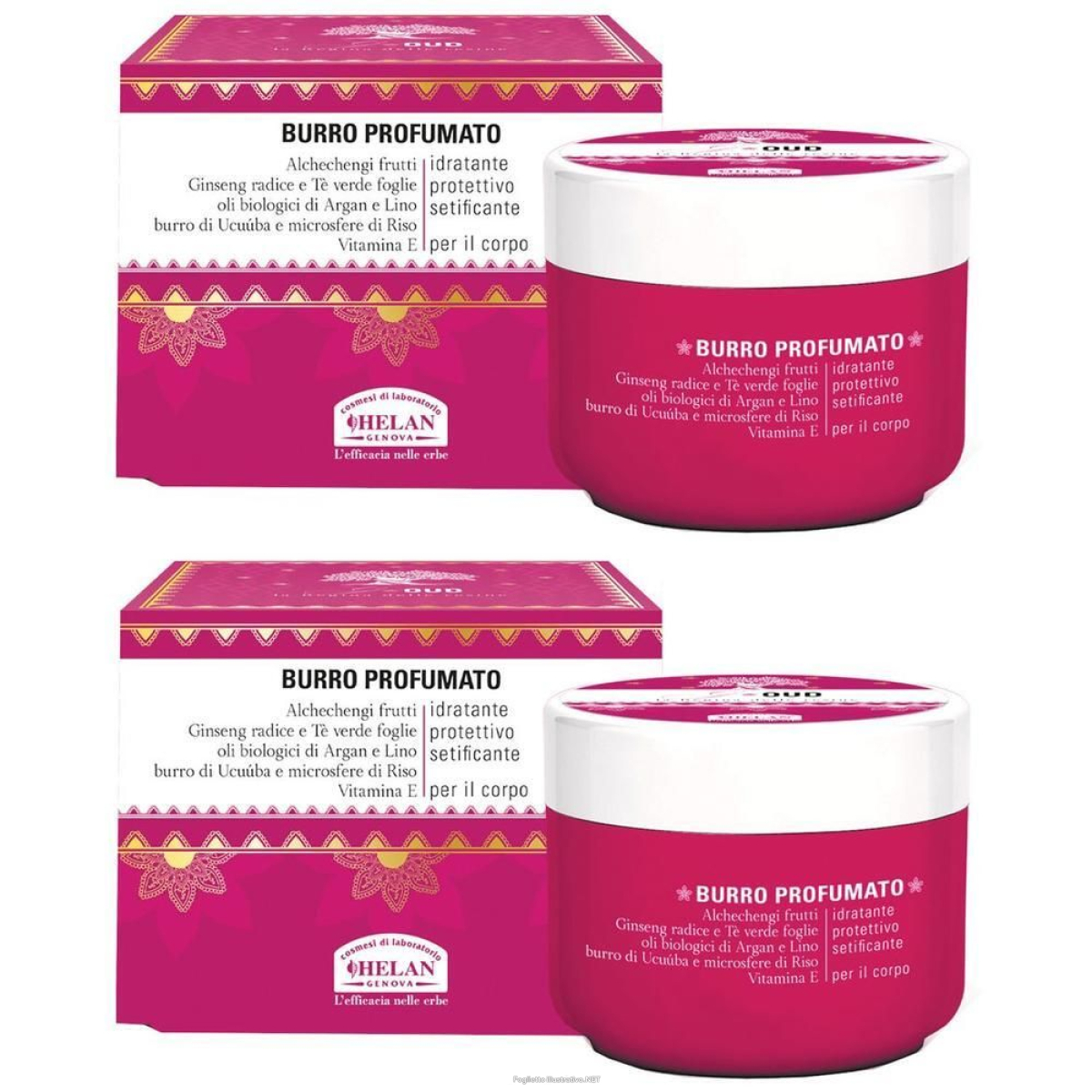 Trova prezzi di helan g-oud burro profumato 2x200 ml e compra online