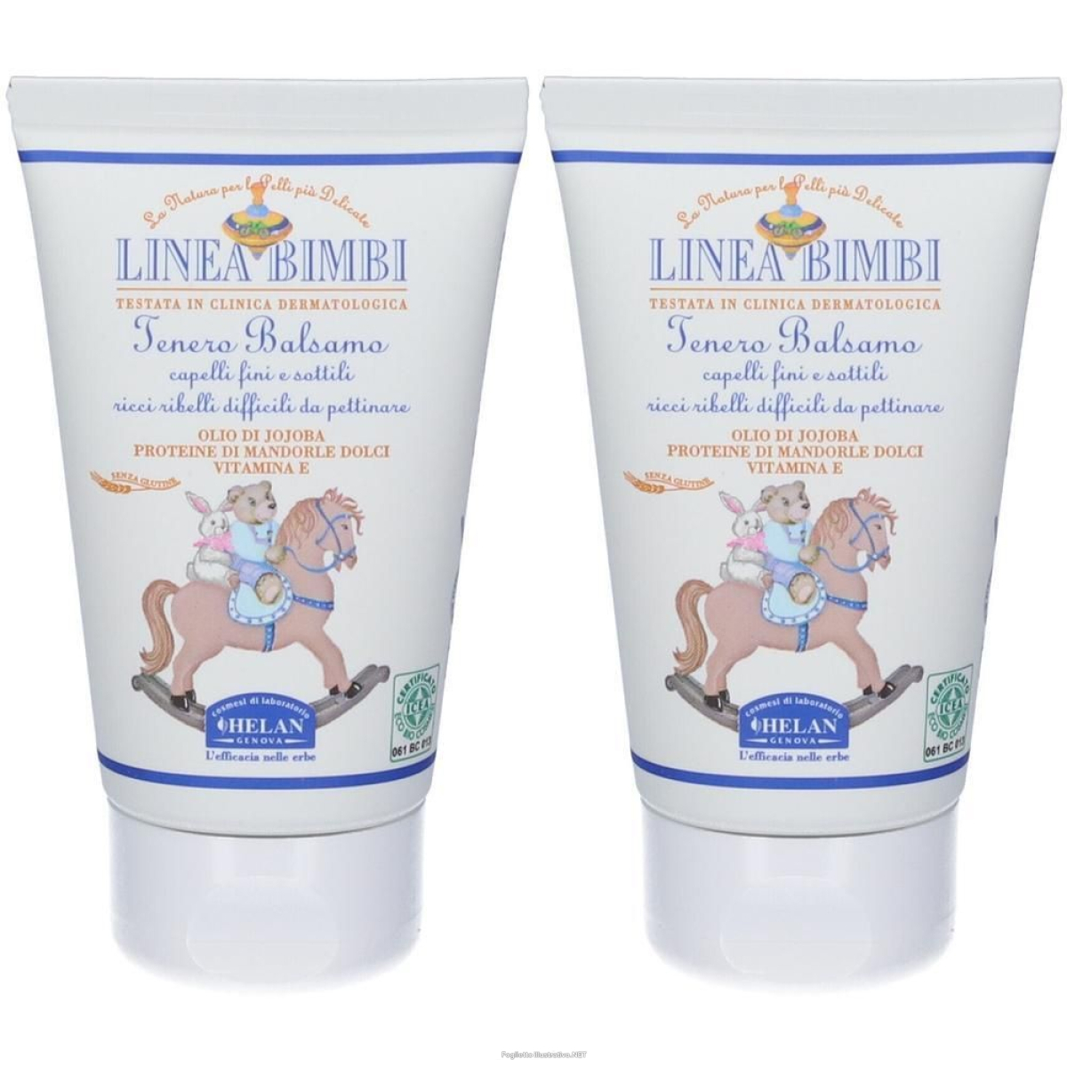 Trova prezzi di helan linea bimbi tenero balsamo 2x50 ml e compra online