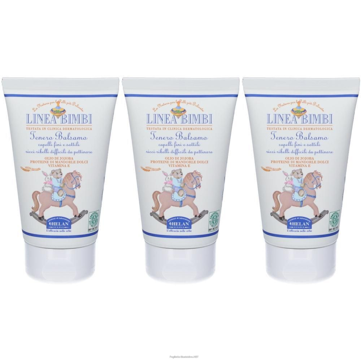 Trova prezzi di helan linea bimbi tenero balsamo 3x50 ml e compra online