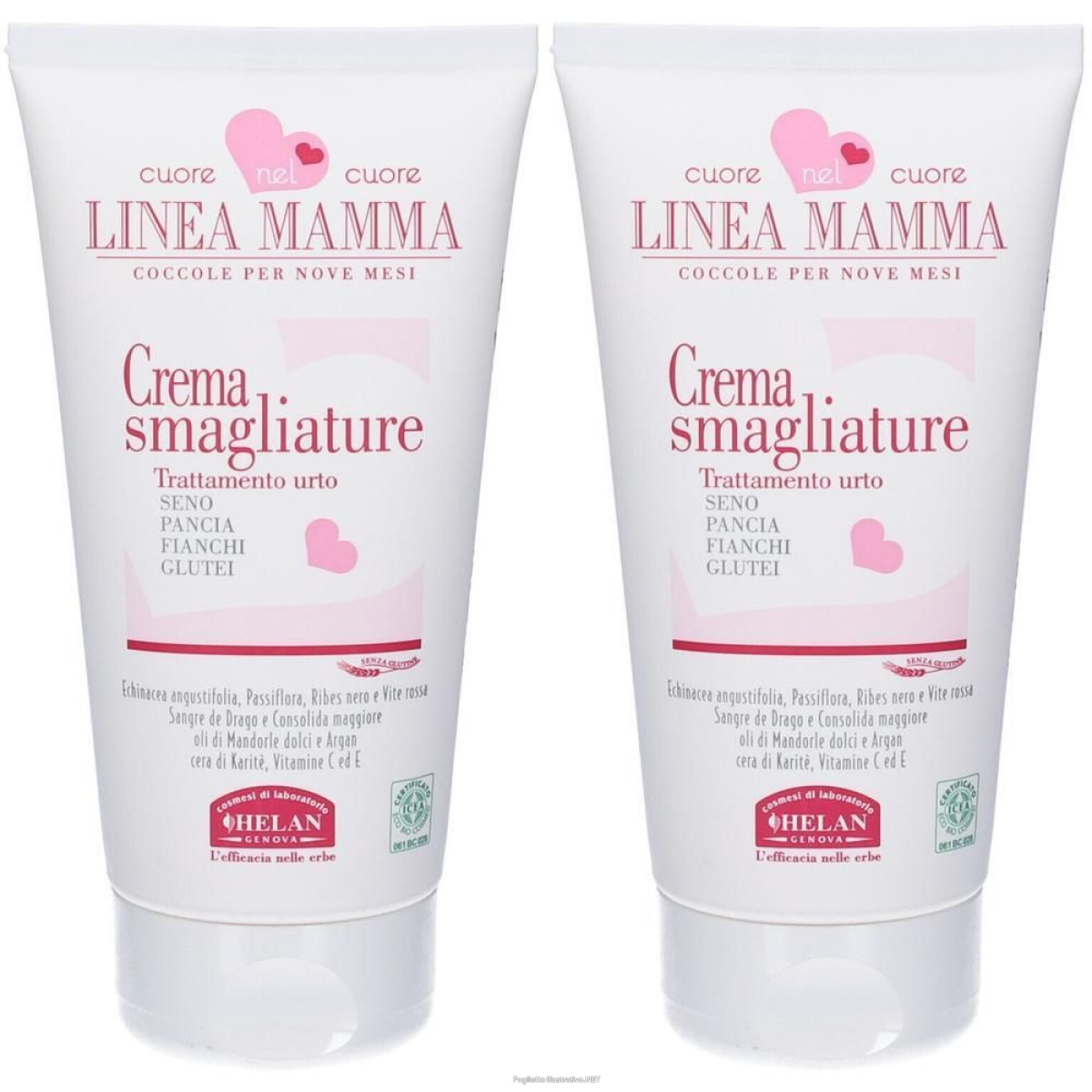 Trova prezzi di helan linea mamma crema smagliature 2x150 ml e compra online